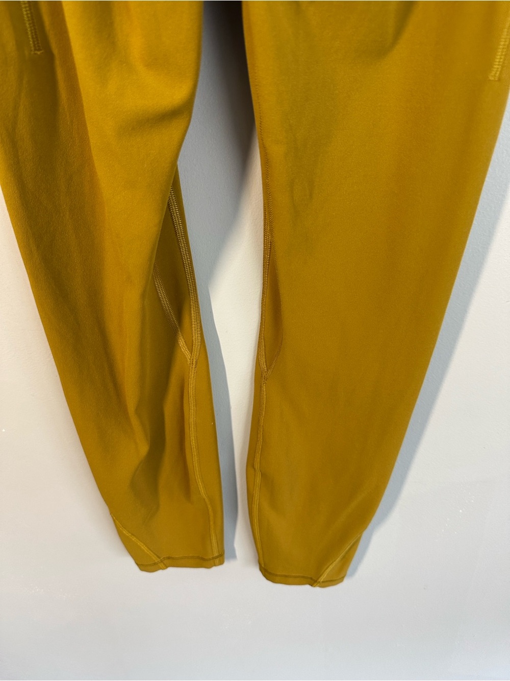 Lululemon Align High Rise Mustard Yellow Leggings Size 4 Activewear Workout - Picture 8 of 11